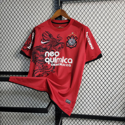 Camisa Corinthians III 11/12 - Versão Retrô Vermelha