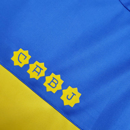 Camisa Boca Juniors Retrô 1981 Azul e Amarela