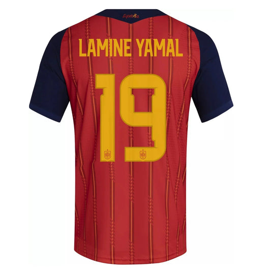 Camisa Espanha Home Copa 2026 - #19 Lamine Yamal - Jogador