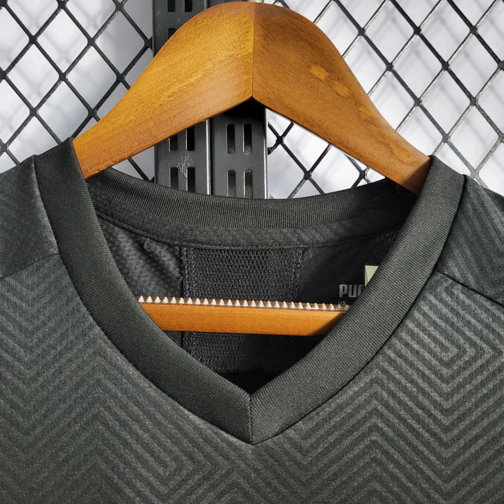 Camisa Retrô Borussia Dortmund 2019/20 Edição Especial 110 Anos Masculina Preta