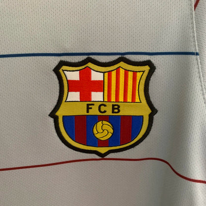 Camisa Retrô Barcelona 2003/04 Masculino Cinza