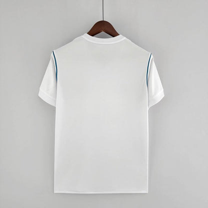 Camisa Retrô Real Madrid I Home 2017/18 Masculino Branca