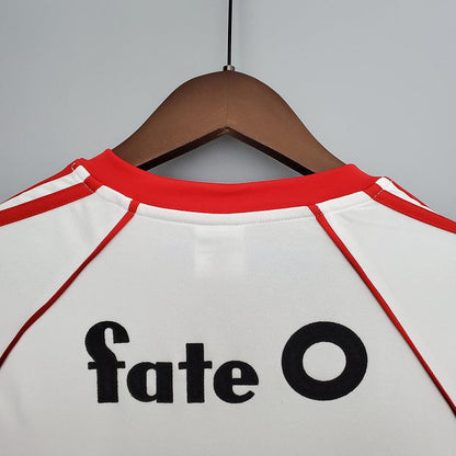 Camisa River Plate Home 1986/87 Retrô Masculina - Branco