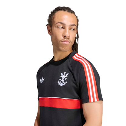 Camisa Flamengo Originals 2 Trefoil 2026/27 - Masculina Preta [PRÉ-VENDA]