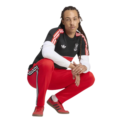 Camisa Flamengo Originals 2 Trefoil 2026/27 - Masculina Preta [PRÉ-VENDA]