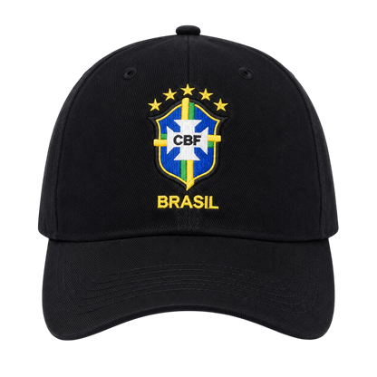 Boné Brasil Copa do Mundo Aba Curva Unissex Ajustável