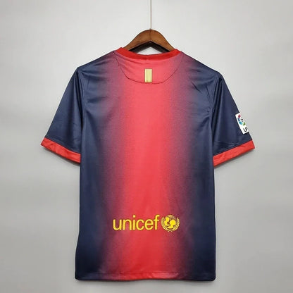 Camisa Retrô Barcelona 2012/13 Masculino Azul Grená