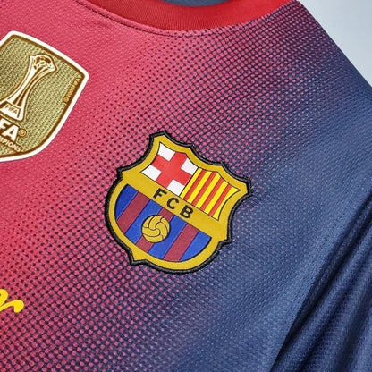 Camisa Retrô Barcelona 2012/13 Masculino Azul Grená