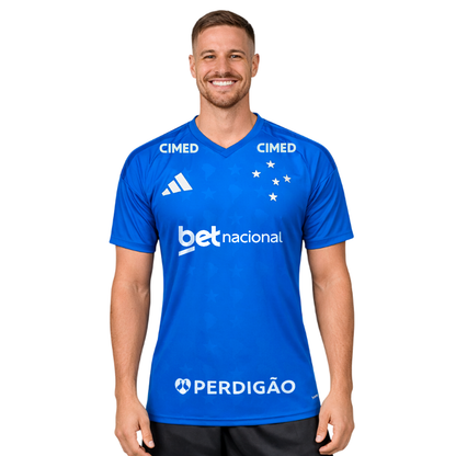 Camisa Cruzeiro 2026/27 Home Torcedor Todos os patrocínios