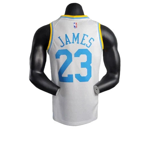 Camiseta Regata Los Angeles Lakers Branca - Masculina