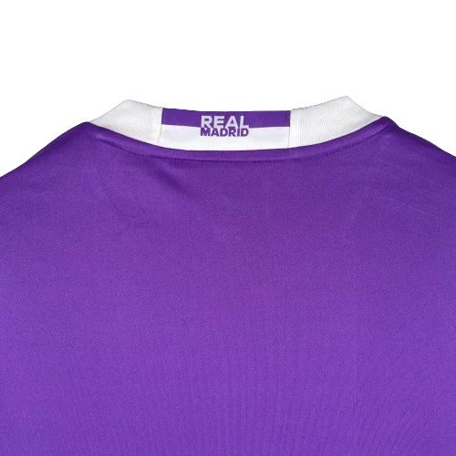 Camisa Retrô Real Madrid II Away 2016/17 Masculino Roxo