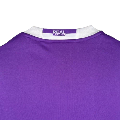 Camisa Retrô Real Madrid II Away 2016/17 Masculino Roxo