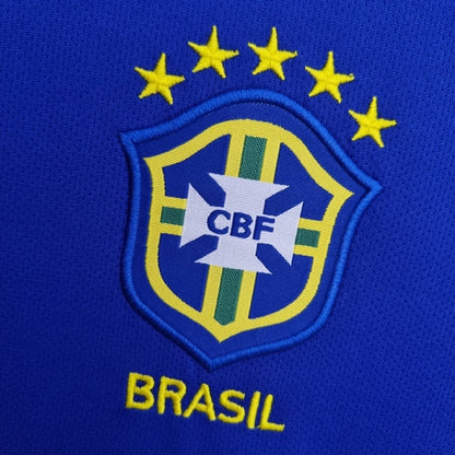 Camisa Retrô 2004 Seleção Brasileira II Masculina - Azul