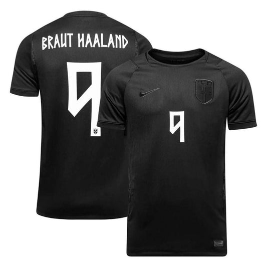Camisa Noruega Away Copa 2026 - #9 Haaland - Torcedor