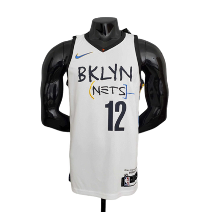 Camisa Regata Brooklyn Nets Branca - Masculina
