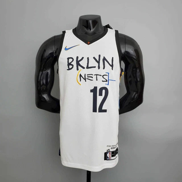 Camisa Regata Brooklyn Nets Branca - Masculina
