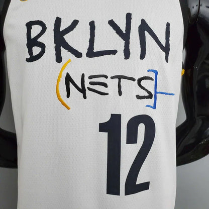 Camisa Regata Brooklyn Nets Branca - Masculina
