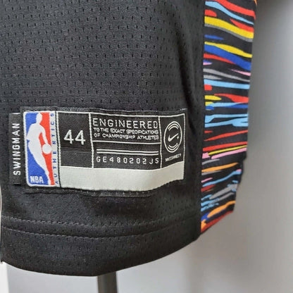 Camisa Regata Brooklyn Nets Preta City Edition - Masculina