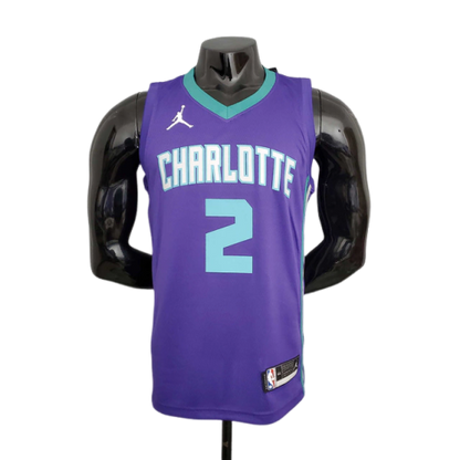 Camisa Regata Charlotte Hornets Roxa - Masculina
