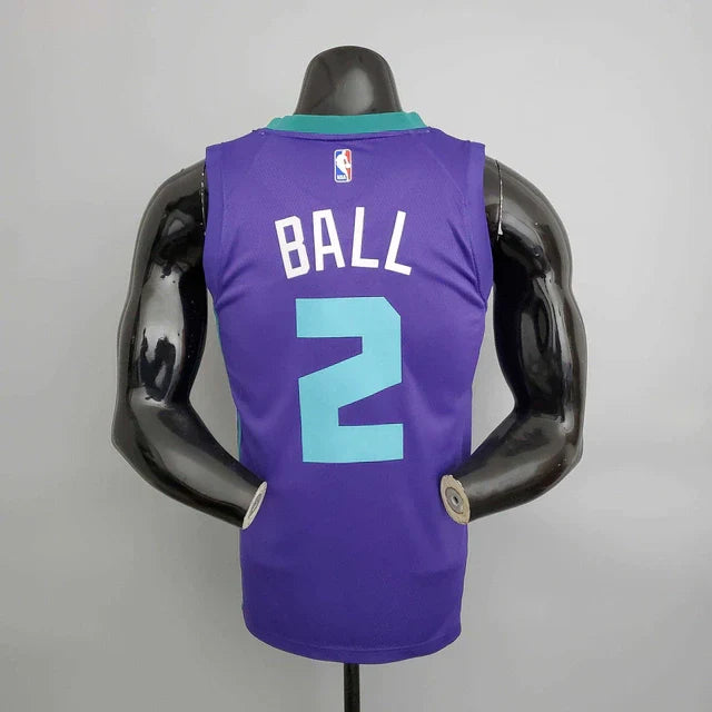 Camisa Regata Charlotte Hornets Roxa - Masculina