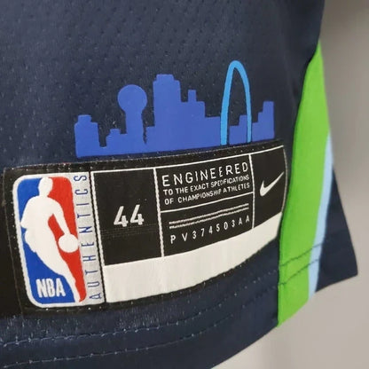 Camisa Regata Dallas Mavericks Azul e Verde - Masculina