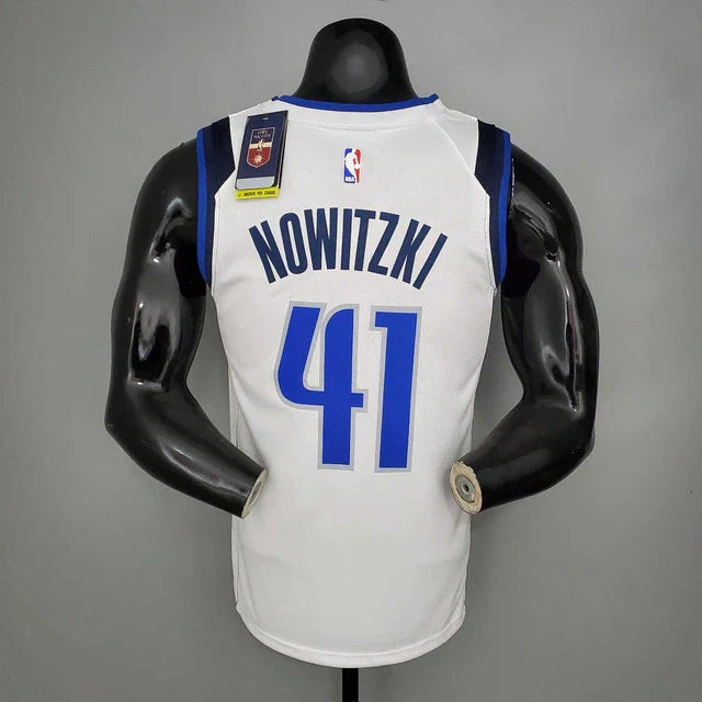 Camisa Regata Dallas Mavericks Branca - Masculina