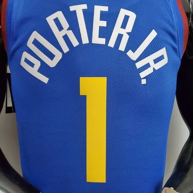 Camisa Regata Denver Nuggets Azul City Edition - Masculina