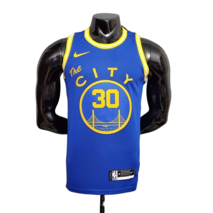 Camisa Regata Golden State Warriors City Edition Azul - Masculina