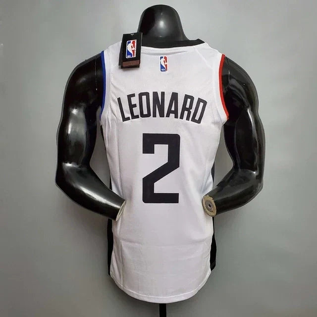 Camisa Regata Los Angeles Clippers Branca e Preta - Masculina