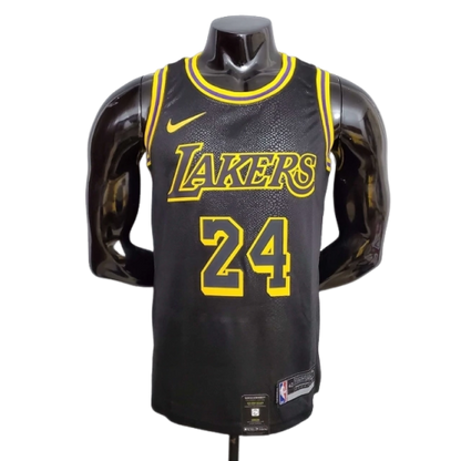 Camisa Regata Los Angeles Lakers Preta Black Mamba - Masculina