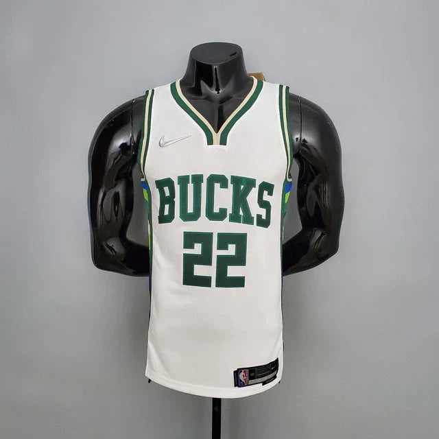 Camisa Regata NBA Milwaukee Bucks Branca - Masculina