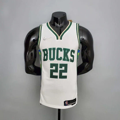Camisa Regata NBA Milwaukee Bucks Branca - Masculina