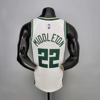 Camisa Regata NBA Milwaukee Bucks Branca - Masculina