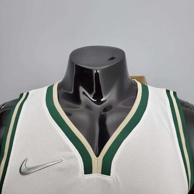 Camisa Regata NBA Milwaukee Bucks Branca - Masculina