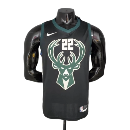 Camisa Regata NBA Milwaukee Bucks Preta - Masculina