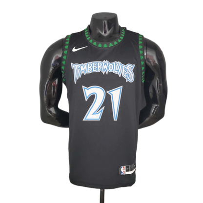 Camisa Regata NBA Minnesota Timberwolves Preta - Masculina