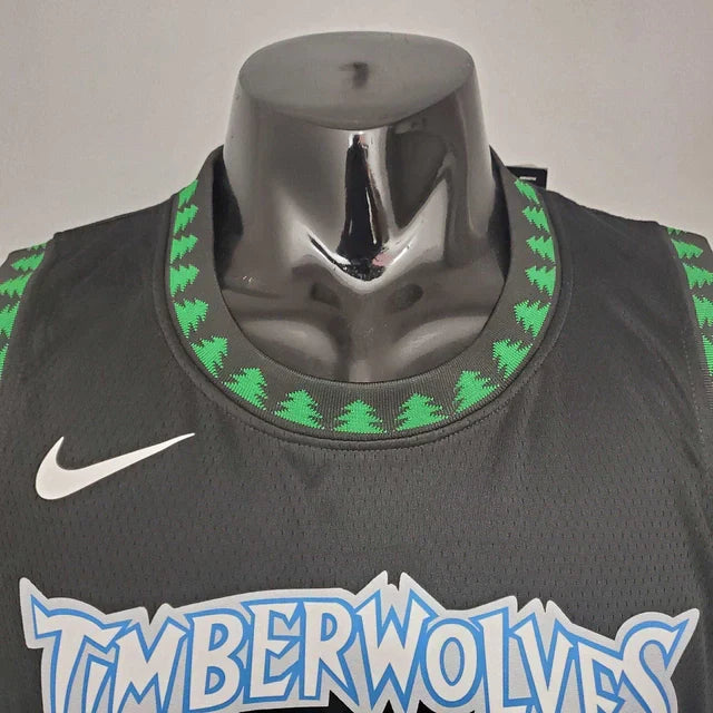Camisa Regata NBA Minnesota Timberwolves Preta - Masculina