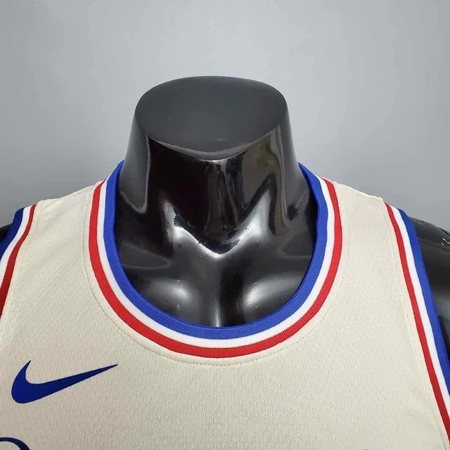 Camisa Regata NBA Philadelphia 76ers Bege - Masculina