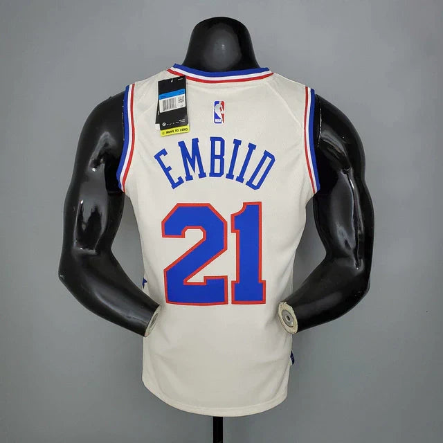 Camisa Regata NBA Philadelphia 76ers Branca - Masculina