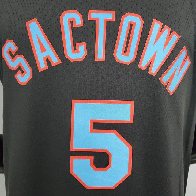 Camisa Regata NBA Sacramento Kings Preta - Masculina