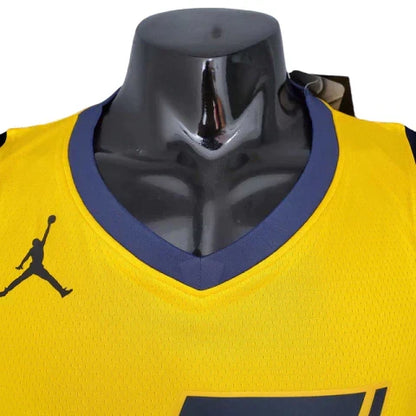 Camiseta Regata Utah Jazz Amarela - Masculina