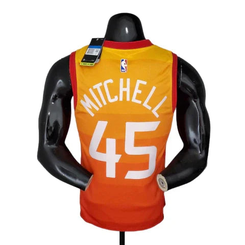 Camiseta Regata Utah Jazz Laranja - Masculina