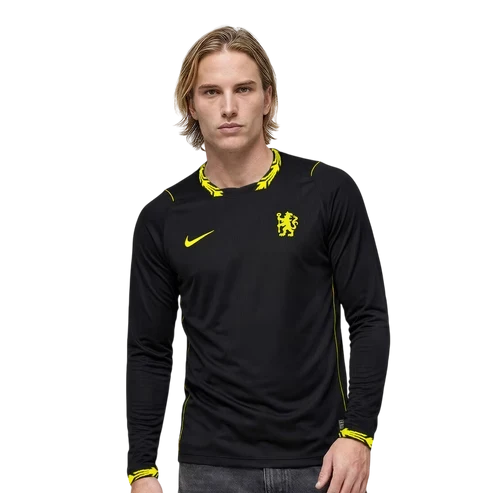 Camisa Chelsea Away Manga Longa 26/27 - Torcedor Masculina