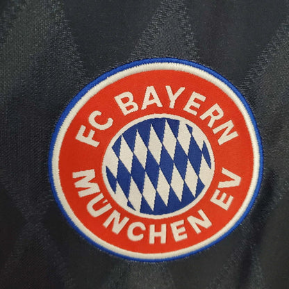 Camisa Bayern Retrô 1997/1999 Preta e Vermelha
