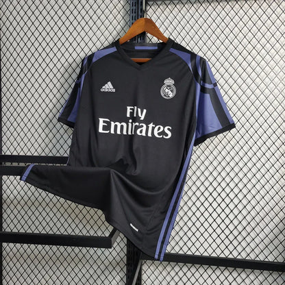 Camisa Retrô Real Madrid III Third 2016/17 Preto