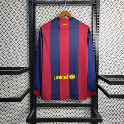 Camisa Retrô Barcelona Manga Longa 2014/15 Masculino