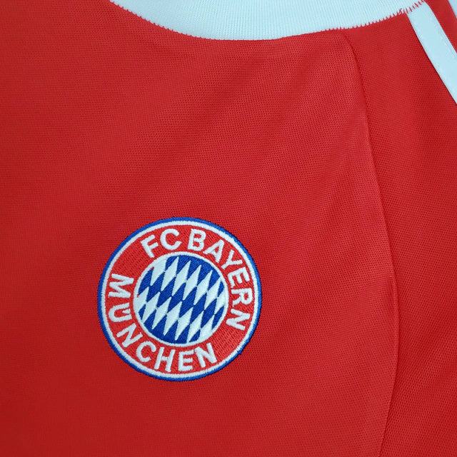 Camisa Bayern de Munique Retrô 2000/2001 Vermelha