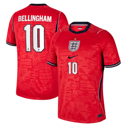 Camisa Inglaterra Away Copa 2026 - #10 Bellingham - Torcedor