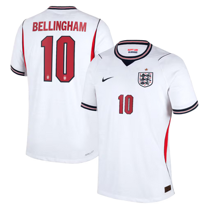 Camisa Inglaterra Home Copa 2026 - #10 Bellingham - Torcedor