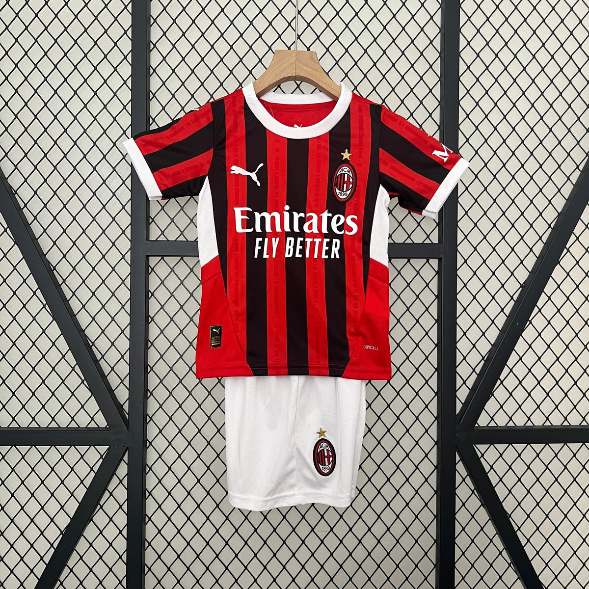 Conjunto Infantil AC Milan Home 24/25